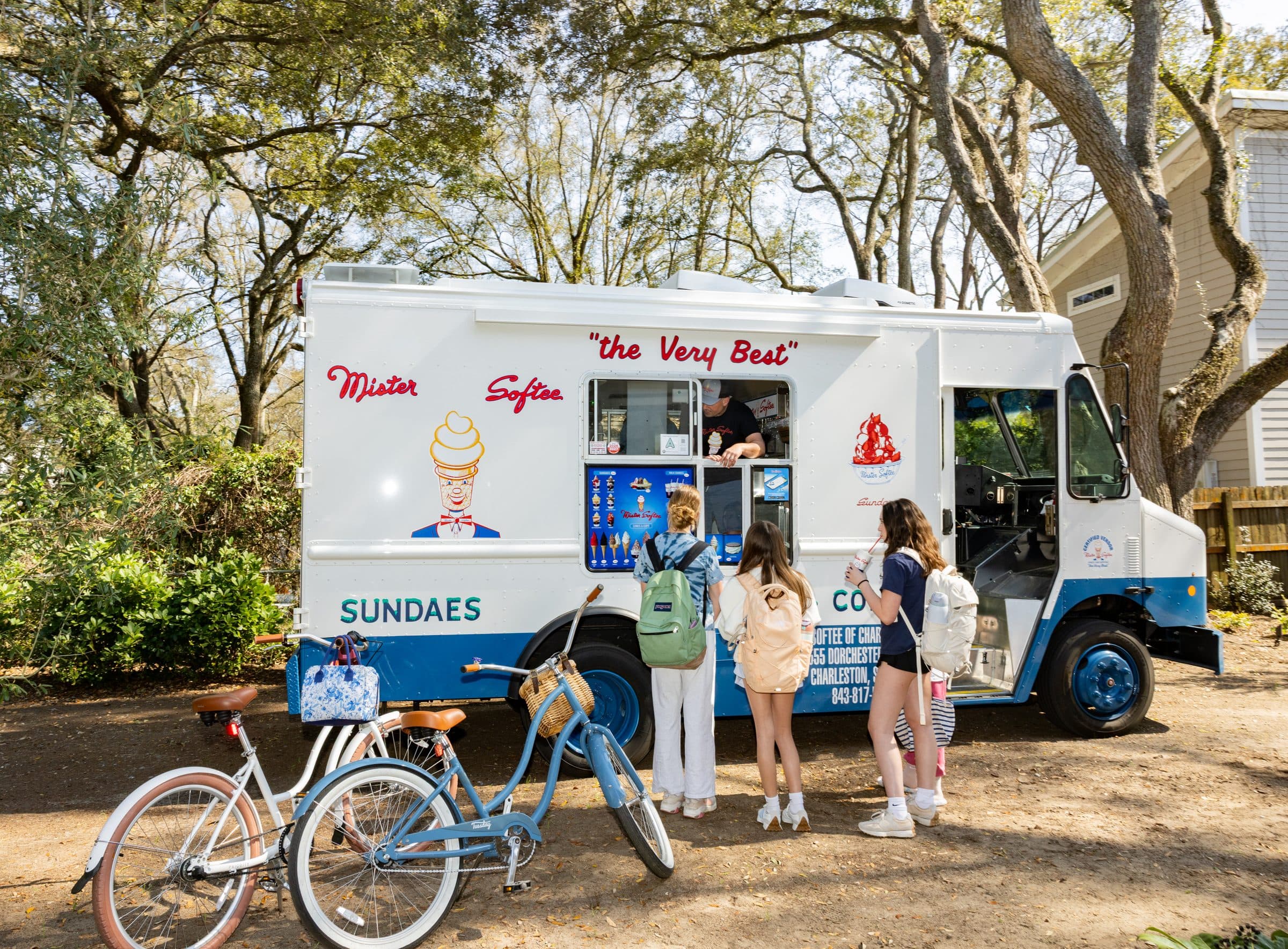 Frank Ruggiero at a Mister Softee Charleston event
