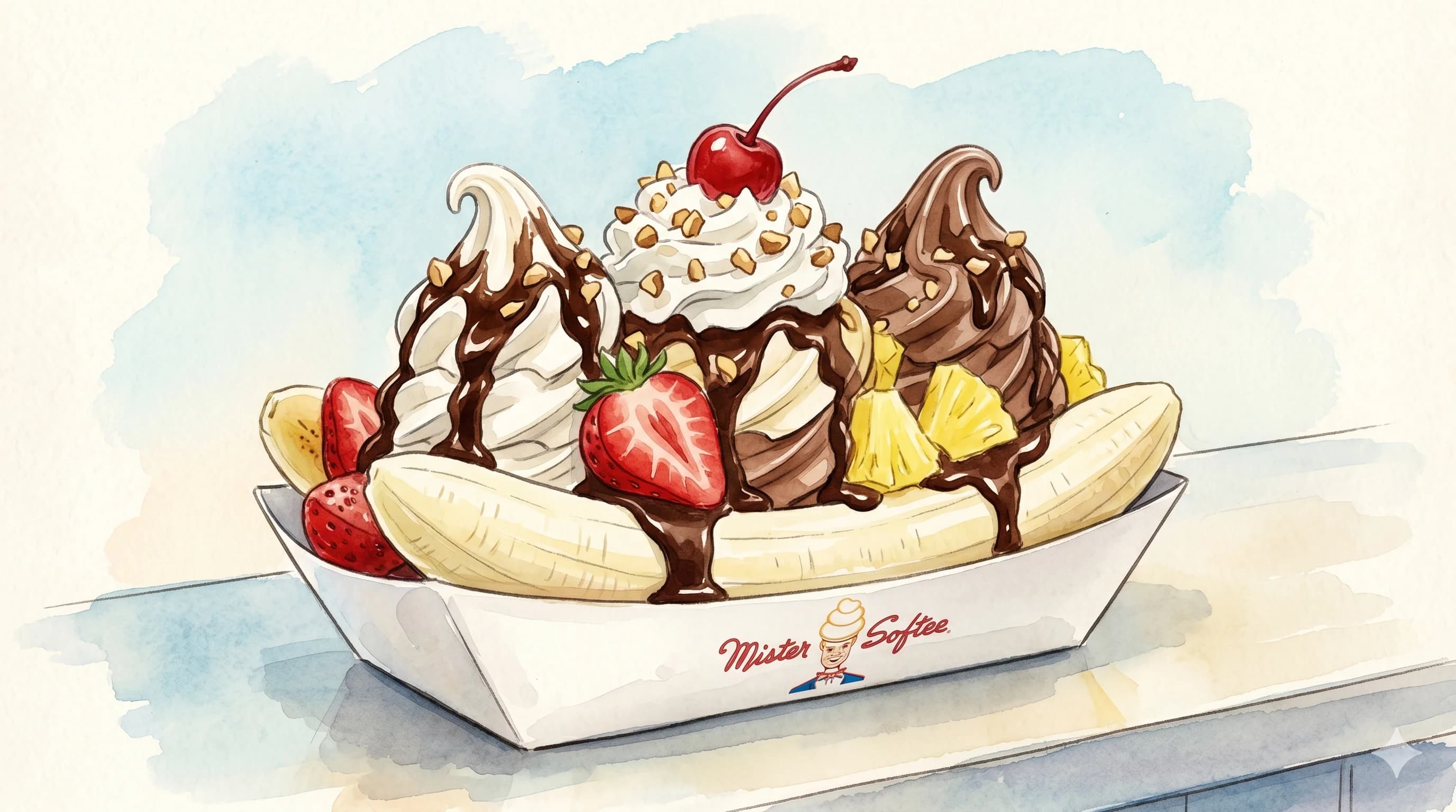 Banana Boat from Mister Softee Charleston
