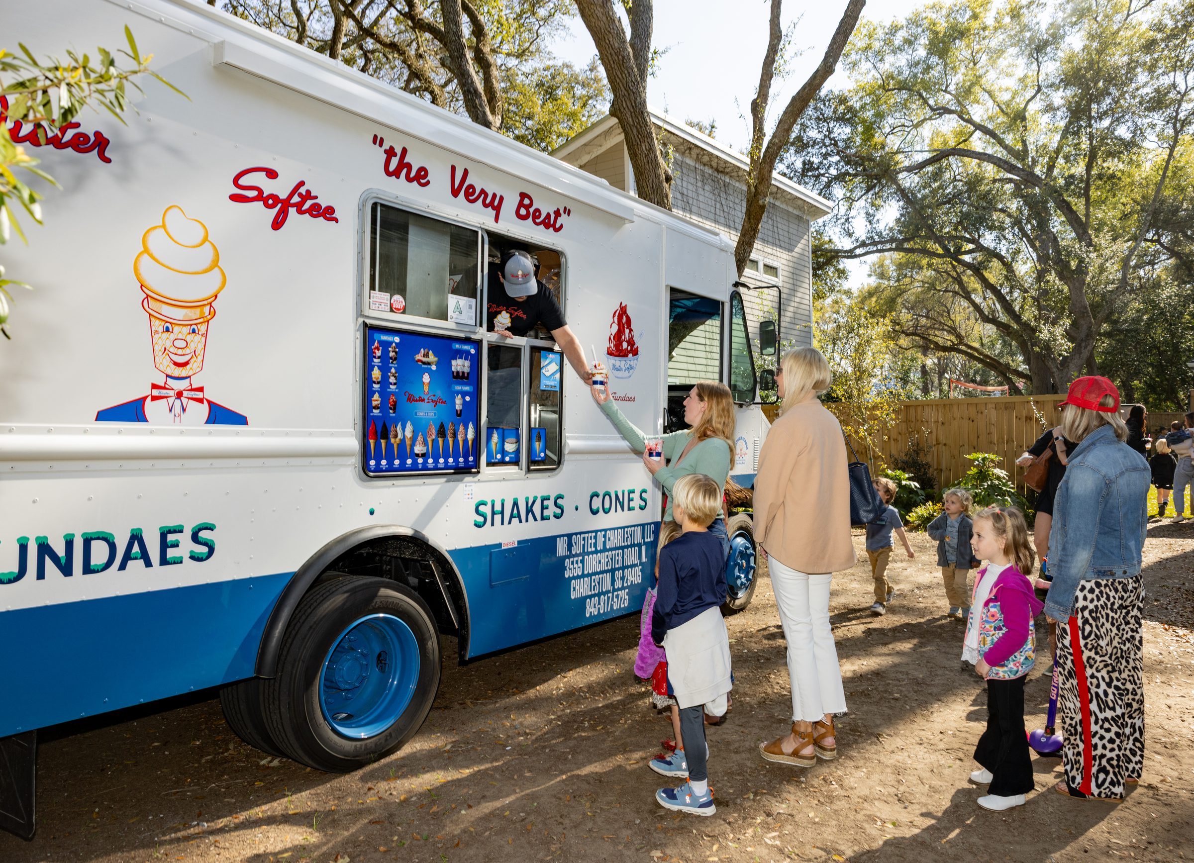 Ice Cream Truck Menu | Mister Softee Charleston SC